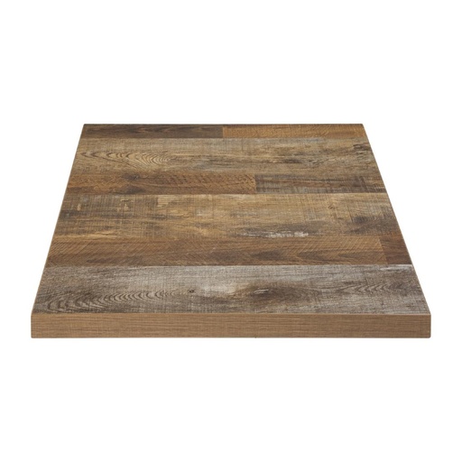 [DR821] Bolero vierkant tafelblad Urban Dark 60cm