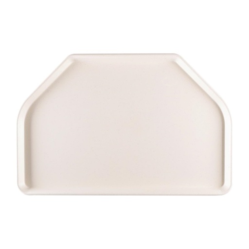 [DR868] Roltex polyester trapezium dienblad 500 x 325mm grijs