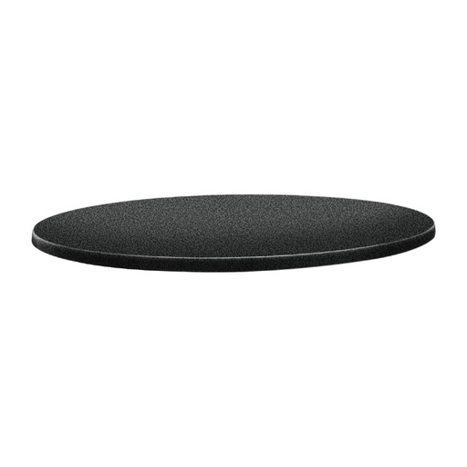 [DR896] Topalit Classic Line rond tafelblad antraciet 70cm