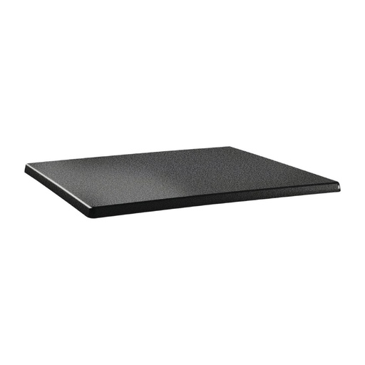 [DR902] Topalit Classic Line rechthoekig tafelblad antraciet 120x80cm