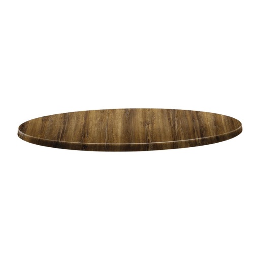 [DR928] Topalit Classic Line rond tafelblad Atacama kersenhout 70cm