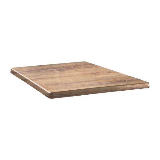 [DR931] Topalit Classic Line vierkant tafelblad Atacama kersenhout 70cm