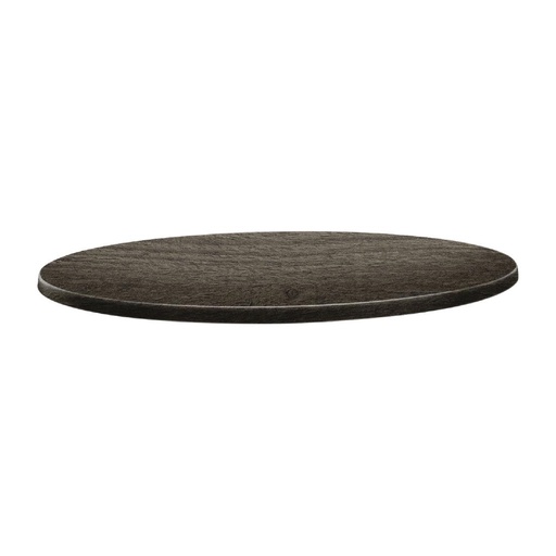 [DR954] Topalit Classic Line rond tafelblad hout 80cm