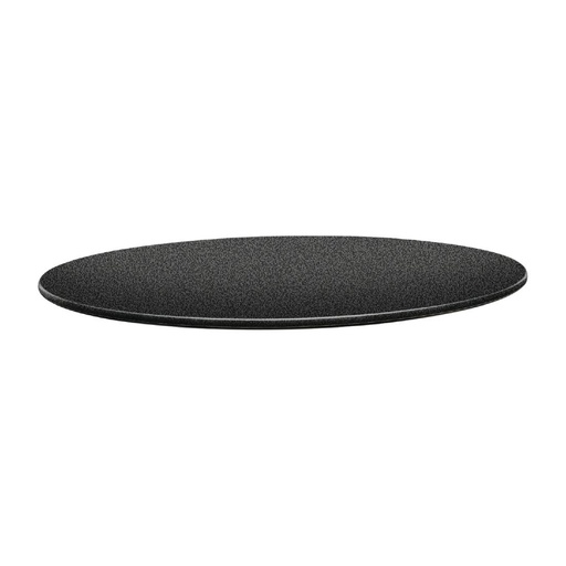 [DR961] Topalit Smartline rond tafelblad antraciet 80cm