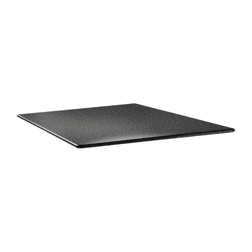 [DR962] Topalit Smartline vierkant tafelblad antraciet 70cm