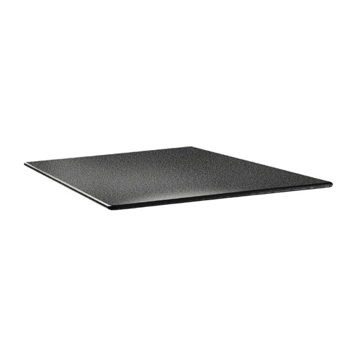[DR963] Topalit Smartline vierkant tafelblad antraciet 80cm