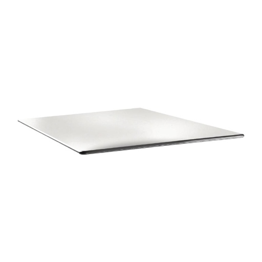 [DR972] Topalit Smartline vierkant tafelblad wit 70cm