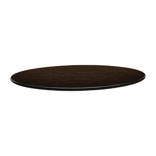 [DR975] Topalit Smartline rond tafelblad wengé 70cm