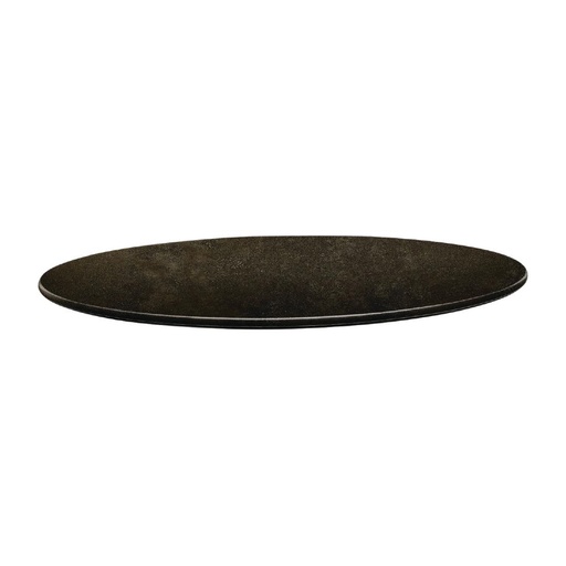 [DR985] Topalit Smartline rond tafelblad Cyprus metal 70cm