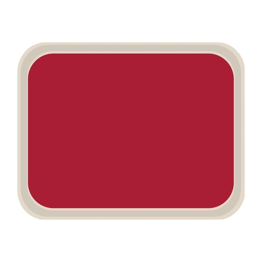 [DS087] Roltex America polyester dienblad 46 x 36cm rood