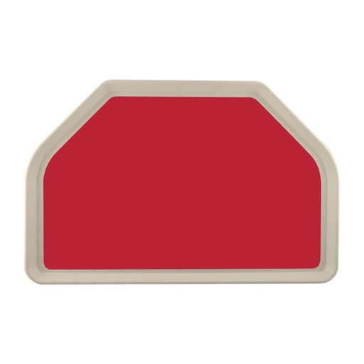 [DS093] Trapezel GN dienblad rood polyester