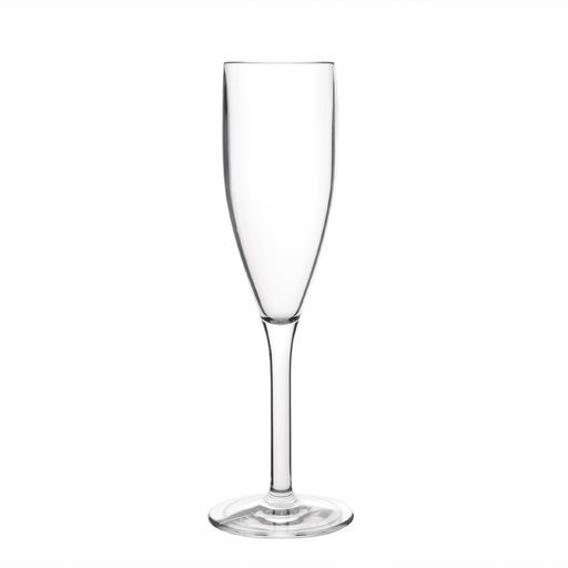 [DS133] Olympia Kristallon polycarbonaat champagneglazen 21cl (12 stuks)