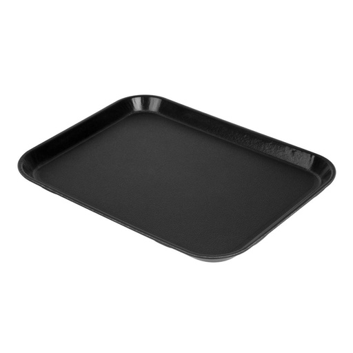 [DS516] Cambro epictread glasvezel rechthoekig antislip dienblad zwart 350mm