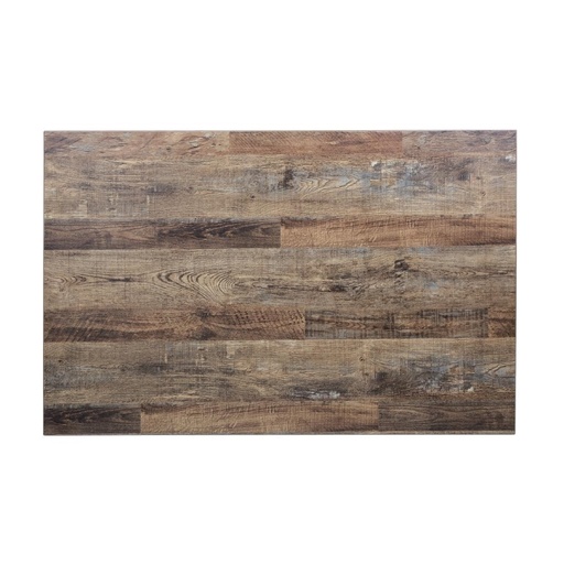 [DT440] Bolero voorgeboord rechthoekig tafelblad Urban Dark 1100x700mm