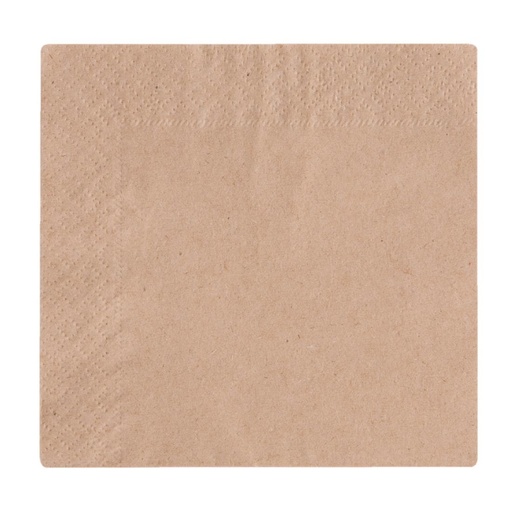 [DW629] Vegware composteerbare ongebleekte cocktailservetten 24cm (4000 stuks)