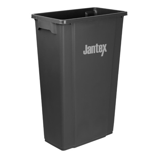 [DX966] Jantex smalle afvalbak zwart 80L