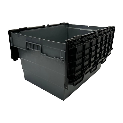 [DX995] Vogue Kunststof Transportopbergkrat Met Vast Deksel 600x400x320mm