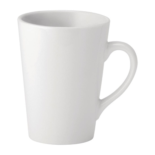 [DY337] Utopia Puur Witte Latte-Mokken 340ml (24 Stuks)