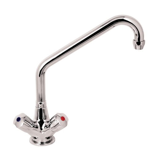 [DY374] Gastro M heavy duty monobloc mengkraan met draaiknoppen en kraan van 20cm