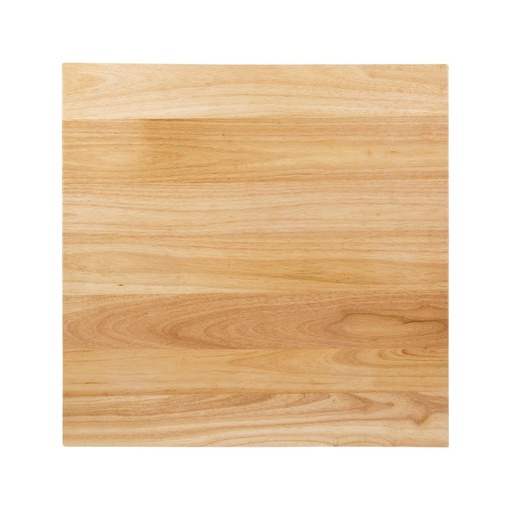 [DY737] Bolero voorgeboord vierkant tafelblad naturel 700 x 700mm