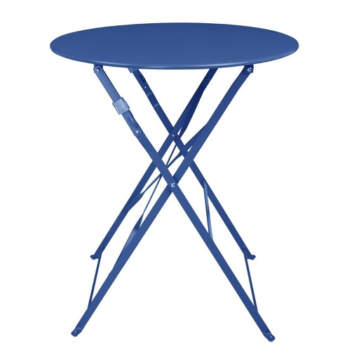 [DZ875] Bolero Perth Pavement Style Ronde Tafel Donker Marineblauw