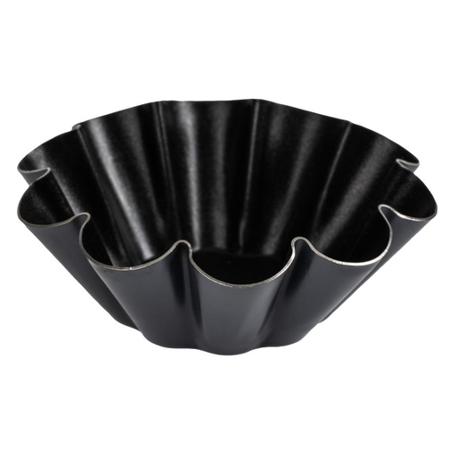 [E238] Matfer Bourgeat anti-kleef mini briochevorm 7,5 cm (12 stuks)