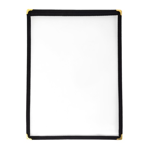 [E292] Olympia American Style menuhouder A4 zwart enkel