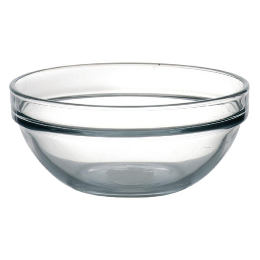 [E554] Arcoroc glazen schaal 12cm (6 stuks)