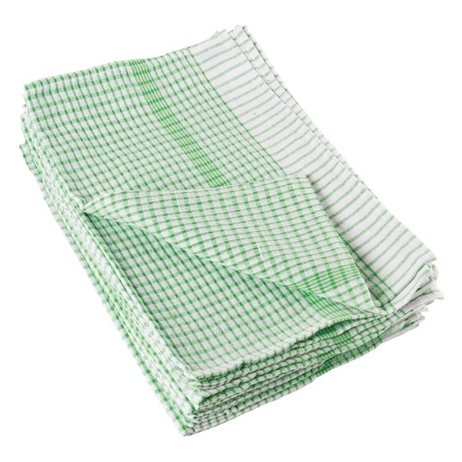 [E700] Vogue Wonderdry theedoeken groen (10 stuks)