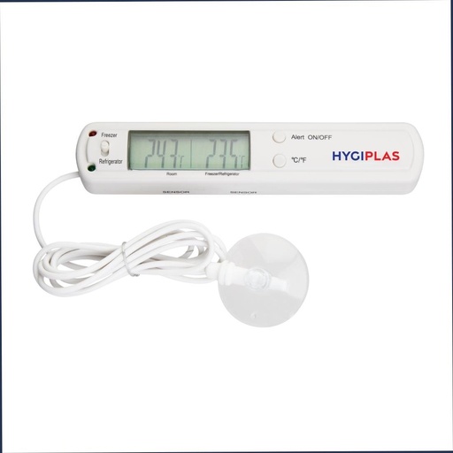 [F314] Hygiplas koeling/vriezer thermometer met alarm