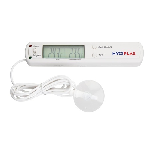 [F314] Hygiplas koeling/vriezer thermometer met alarm
