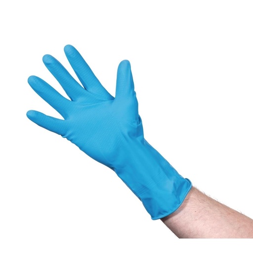 [F953-L] Jantex huishoudhandschoenen blauw L