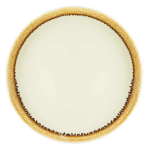 [FA025] Olympia Kiln ronde coupeborden zandsteen 17,8cm (6 stuks)