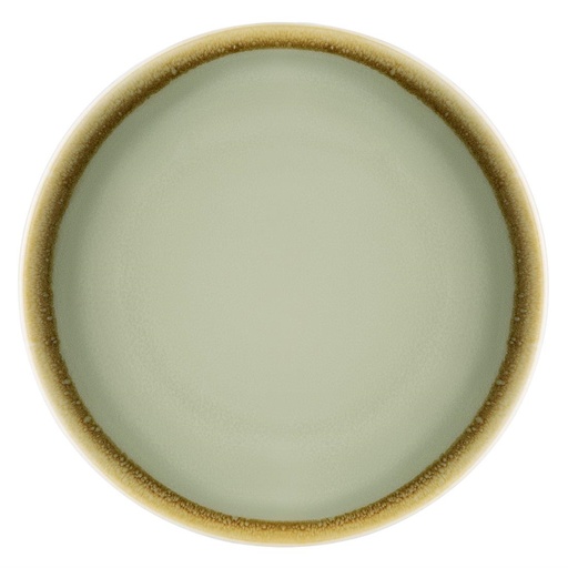 [FA029] Olympia Kiln ronde coupeborden mosgroen 17,8cm (6 stuks)
