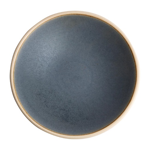 [FA305] Olympia canvas ondiepe schaal blauw graniet 200 mm (pak van 6)