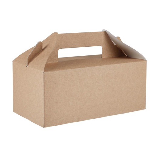[FA361] Colpac draagbare kraft voedselbakjes composteerbaar klein (125 stuks)