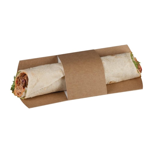 [FA383] Colpac kraft tortillabakje composteerbaar (1000 stuks)
