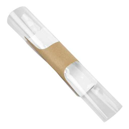 [FA386] Colpac Clasp kraft baguetteverpakking met insteeksluiting recyclebaar (500 stuks)