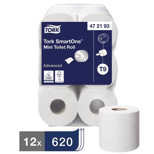 [FA700] Tork SmartOne mini toiletrollen (12 stuks)