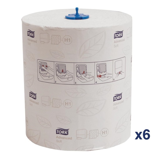 [FA707] Tork Advanced handdoekrollen 2-laags 150m (6 stuks)