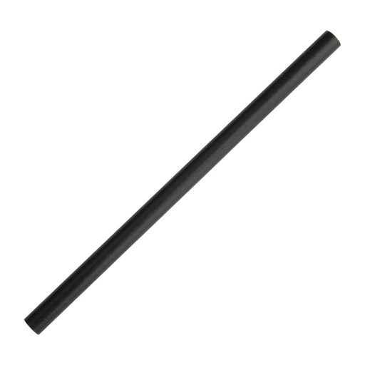 [FB145] Fiesta Compostable zwarte papieren smoothierietjes 21cm (250 stuks)