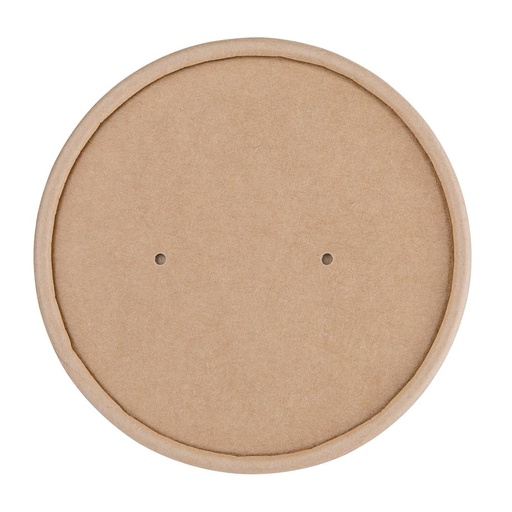 [FB556] Fiesta Compostable papieren deksel voor 98(Ø)mm soepbekers (500 stuks)