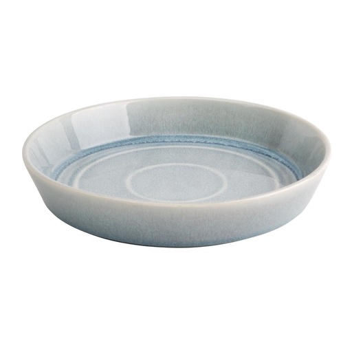 [FB566] Olympia Cavolo platte ronde schaal ijsblauw 22cm (4 stuks)