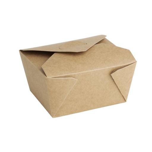 [FB673] Fiesta Compostable composteerbare kartonnen voedseldozen 600ml (400 stuks)