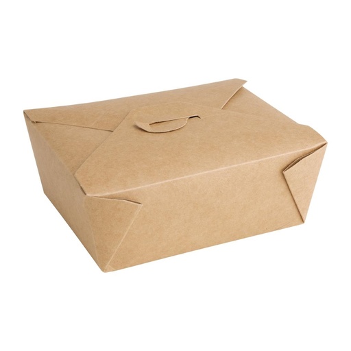 [FB674] Fiesta Compostable composteerbare kartonnen voedseldozen 1200ml (200 stuks)