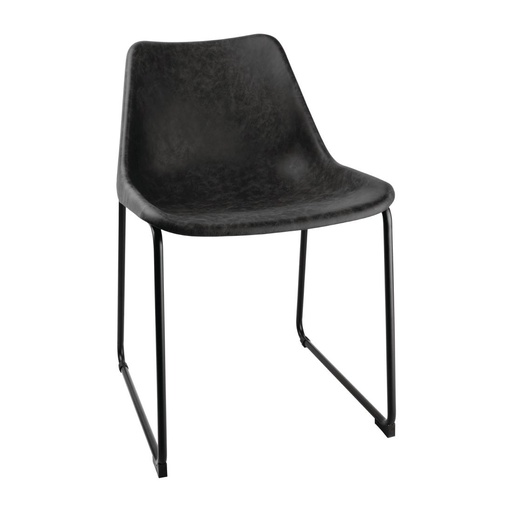 [FB880] Bolero Rodeo bijzetstoelen zwart (2 stuks)