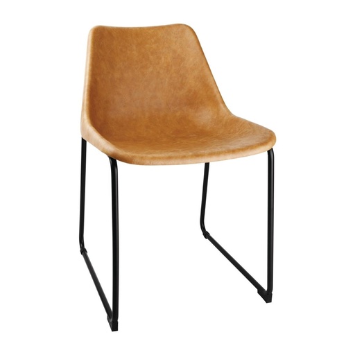 [FB882] Bolero Rodeo Bijzetstoelen Camel (2 stuks)