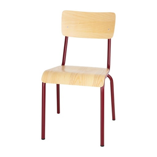 [FB943] Bolero Cantina Bijzetstoelen Met Zitkussen En Rugleuning (4 Stuks)