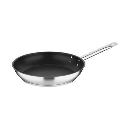 [FC097] Vogue Platinum Plus Teflon anti-aanbak RVS koekenpan 28cm