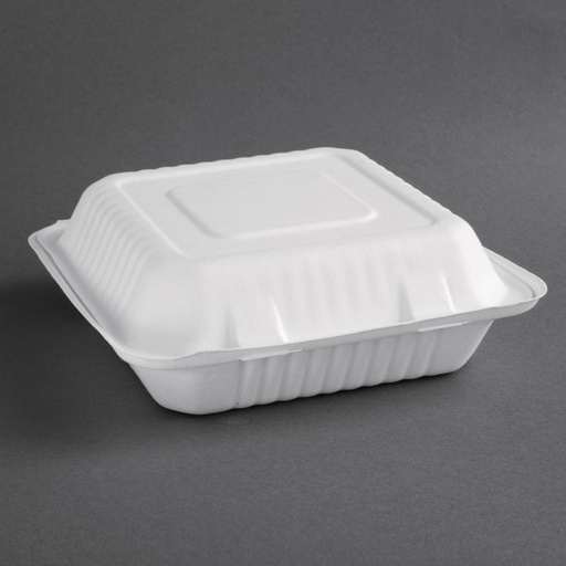 [FC527] Fiesta Compostable composteerbare bagasse voedseldozen 236mm (200 stuks)